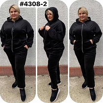 Костюм Спорт Bat 4308-2 black - делук