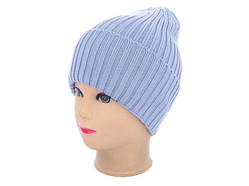 Шапка Angelica FN008-3 l.blue - делук