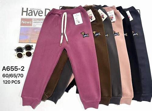 Штаны Спорт Аня A655-2 mix - делук