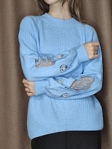 Свитер Kosta 7176 l.blue - делук