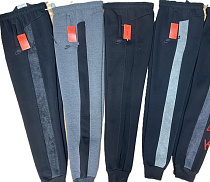 Штаны Спорт Shoptime S506 black-l.grey Штаны Спорт Shoptime S506 black-l.grey - делук