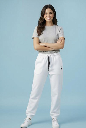 Штаны Спорт Zalov ZW1283 white - делук