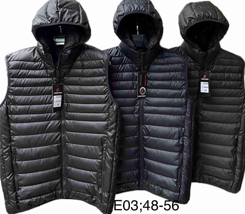 Жилетка Tran E03 black - делук