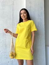 Платье No Brand 040 yellow - делук
