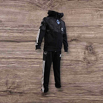 Костюм Спорт Tran TR1581 black - делук