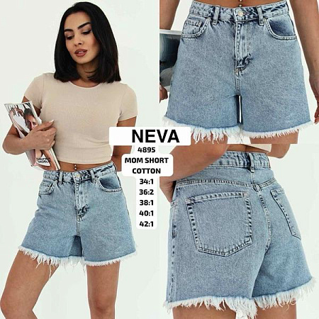 Шорты Ruxa 4895 l.blue - делук