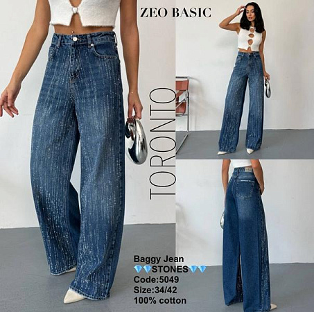 Джинсы Met&March 5049 blue - делук