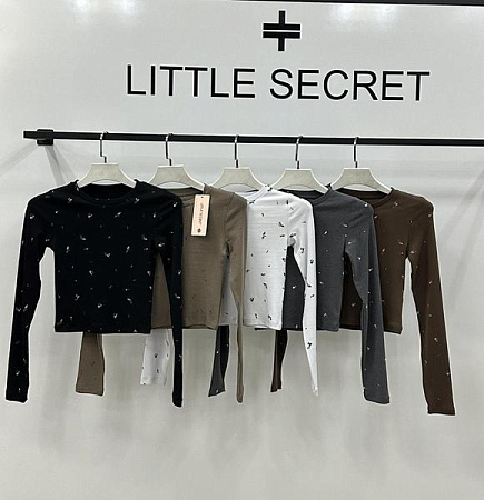 Топ Little Secret 500387 khaki - делук