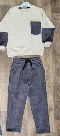 Костюм Спорт Ibambino IB179 grey - делук
