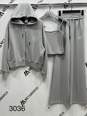 Костюм Спорт Met&March 3036 grey - делук
