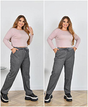 Штаны Saint Wish 6031 grey - делук