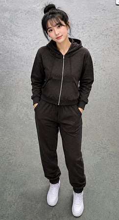 Костюм Спорт Tran TR1538 brown - делук