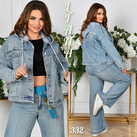 Куртка Liana Denim 332 l.blue - делук