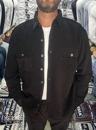 Рубашка Nik 56765 black - делук