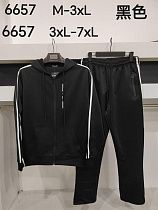Костюм Спорт Vanda 6657 black (M-3XL) - делук