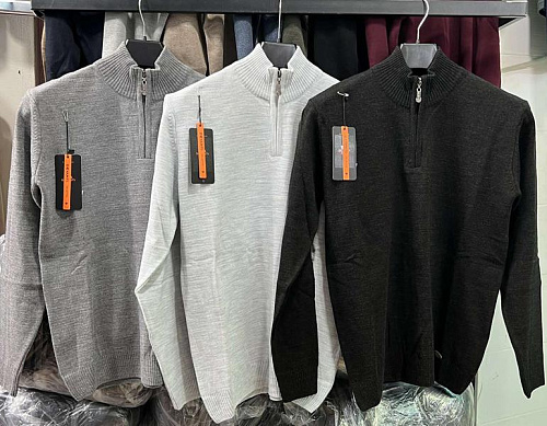 Свитер Vip Stendo 73501-2 l.grey - делук