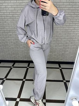 Костюм Спорт Valentina 078-1 l.grey - делук