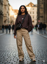 Свитер Newe 55-2 brown - делук