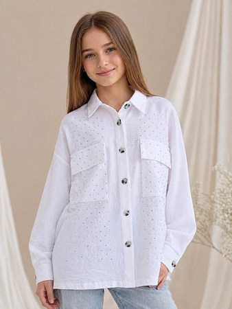Рубашка Sunnytot ST37 white - делук