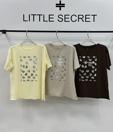 Футболка Little Secret 500514 brown - делук