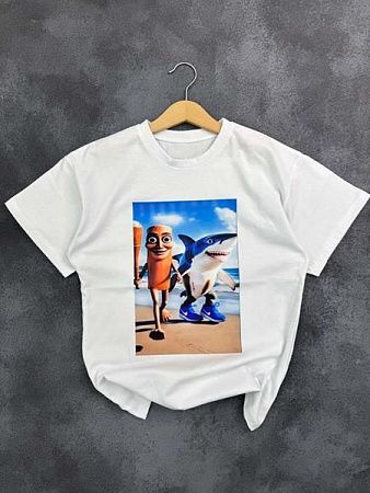 Футболка Meloria 40-15 white - делук