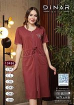 Халат Sss Annet DO-D10486 brown - делук