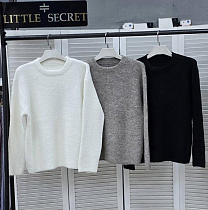 Свитер Little Secret A020 black - делук