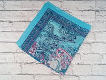 Платок Shawls P193 l.blue - делук