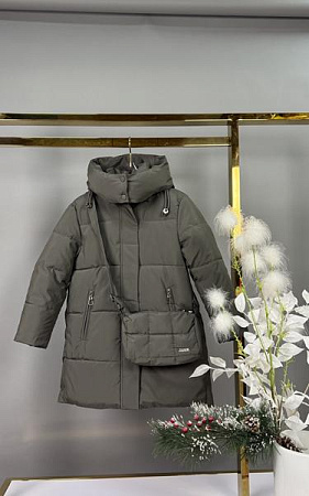 Куртка Delfinka 1815 khaki - делук