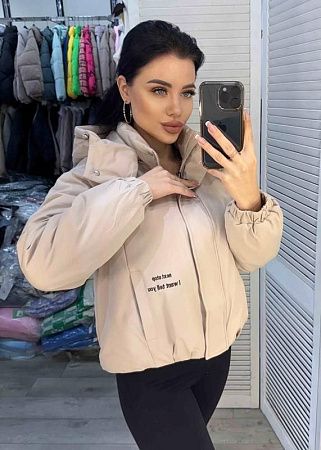 Куртка Dgmd 8372 beige - делук