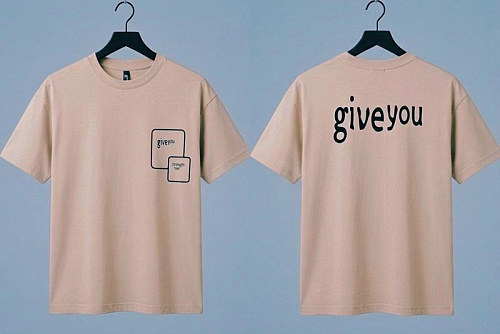 Футболка Dino DN30 beige - делук