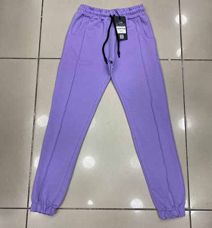 Штаны Спорт No Brand 8328 lilac - делук