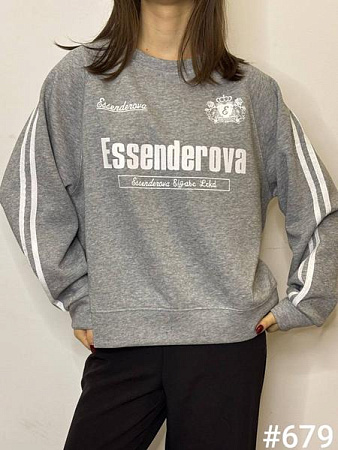 Кофта Спорт Kosta 679 grey - делук