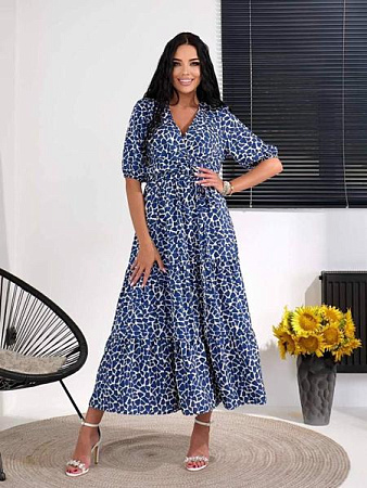 Платье Arina 1620 blue - делук