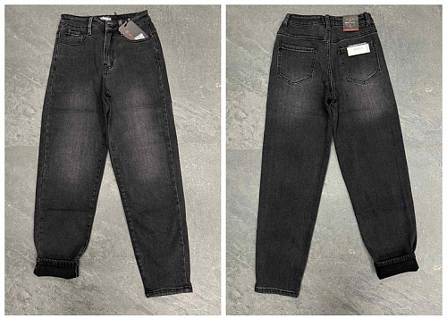 Джинсы Lili M665-6 d.grey - делук