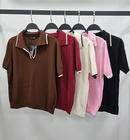 Футболка Style Nadezhda SN571 brown - делук