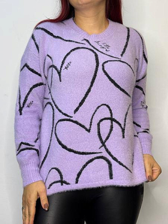 Свитер Kosta 12597 lilac - делук