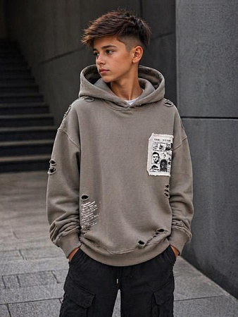 Батник Major CS101 grey - делук