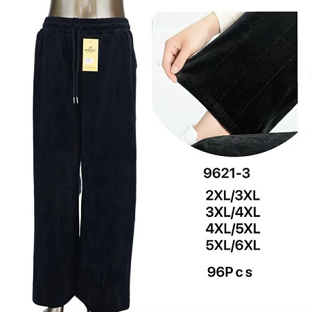 Штаны Спорт Kenalin 9621-3 black - делук