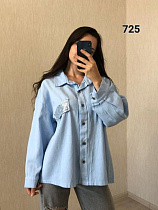 Рубашка Fsn 725 l.blue - делук