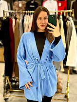 Кардиган Arina 1666 l.blue - делук