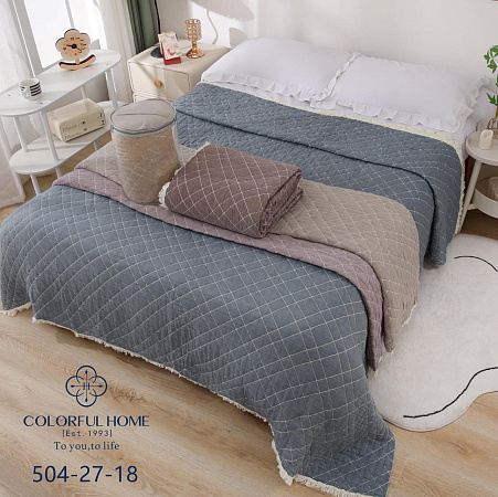 Покрывало муслиновое 504-27-18 - делук