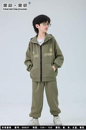 Костюм Спорт Delfinka 99037 khaki - делук