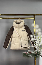 Куртка Delfinka 66-108 beige - делук