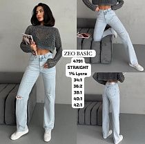 Джинсы Jeans Style 4791 l.blue - делук