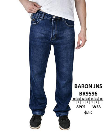 Джинсы Baron Jeans BR9596 blue - делук