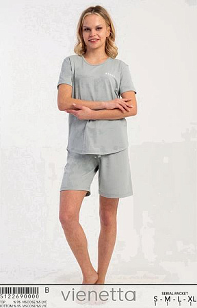 Пижама Trikotag T581 l.grey - делук