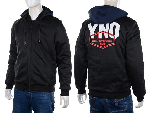 Куртка M7 7798 black-navy - делук