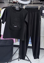 Костюм Спорт Lovekan LV05 black - делук
