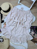 Платье Arina 1606 l.beige - делук